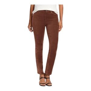 NIC+ZOE Velvet Straight Ankle Pants NWT SZ 8